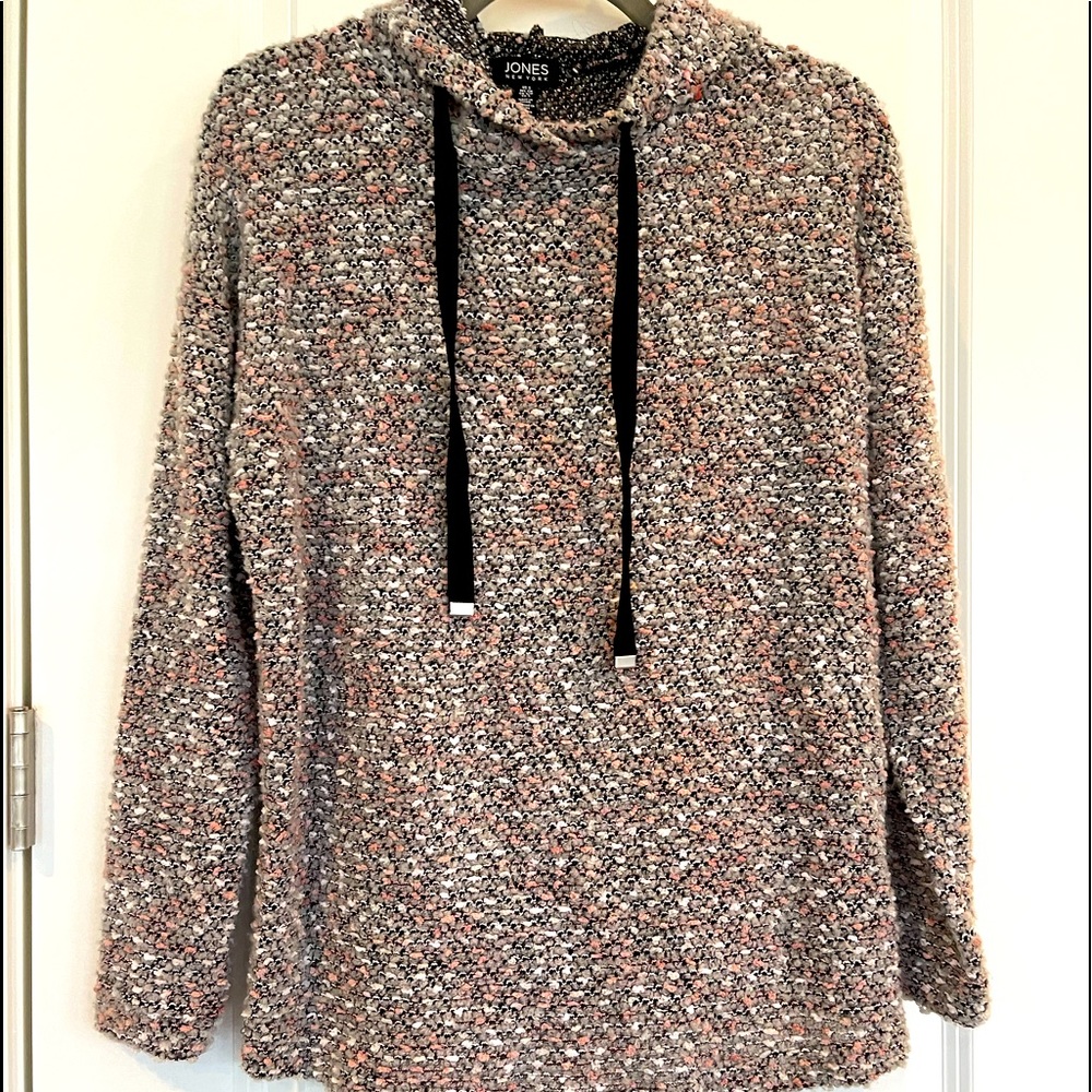 Jones New York sweater with hoodie
